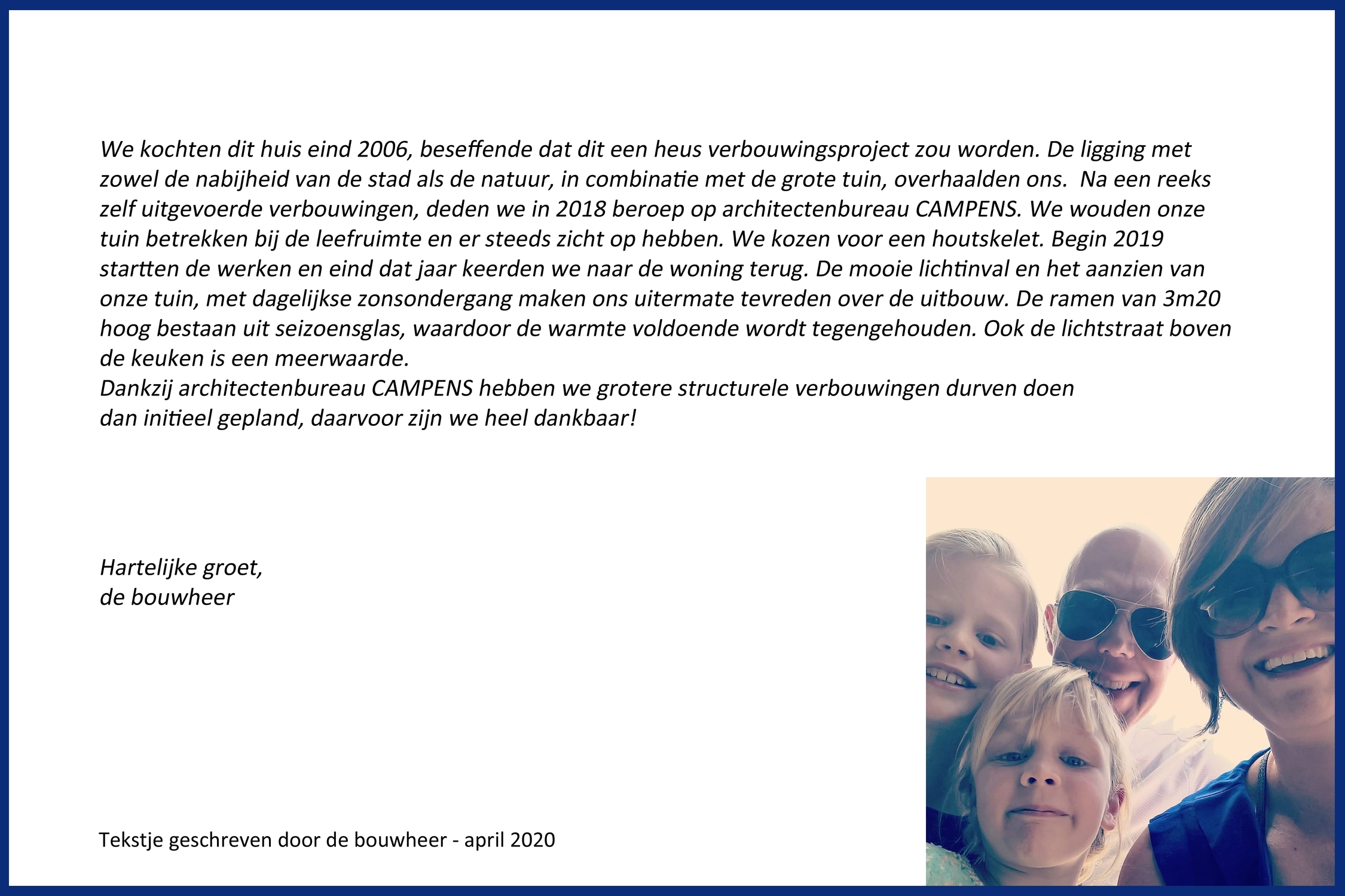Getuigenis Bouwheer